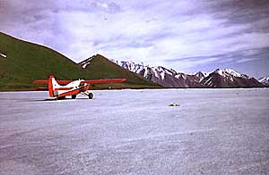 DHC-3 Otter on Ice Field